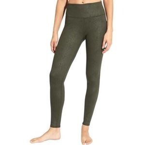 Athleta High Rise Serpent Chaturanga Tight In Olive Green Size Woman's XS